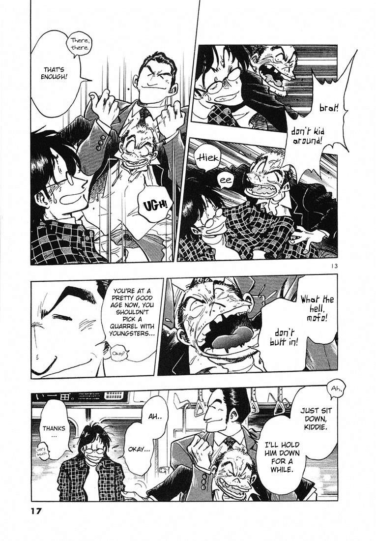 Densha Otoko - Net Hatsu, Kakueki Teisha no Love Story Chapter 1.2 page 21 - Chapter 1 v2 : The Birth of Densha Otoko