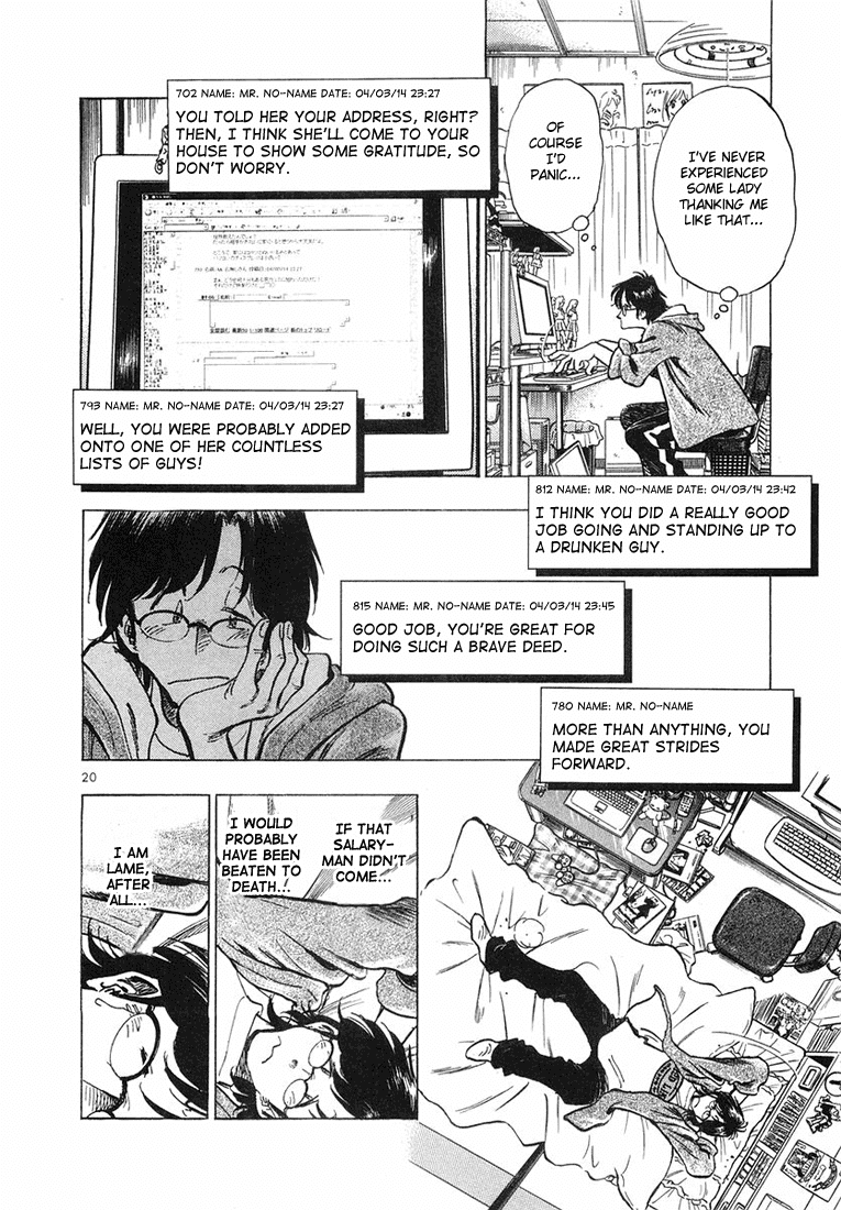 Densha Otoko - Net Hatsu, Kakueki Teisha no Love Story Chapter 1.2 page 28 - Chapter 1 v2 : The Birth of Densha Otoko