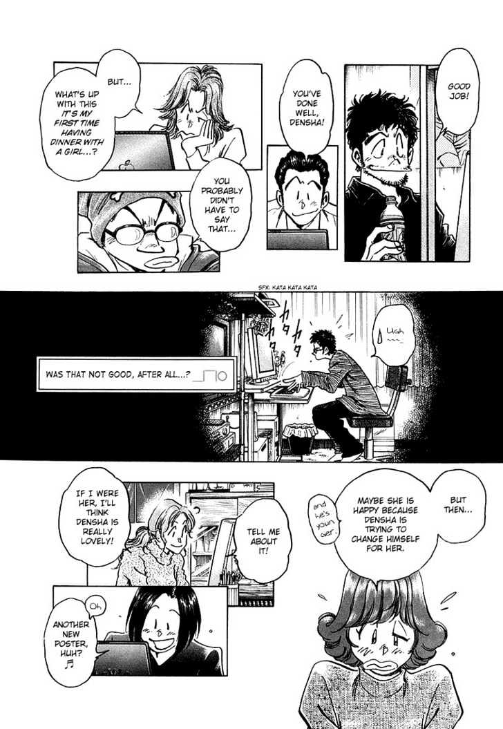 Densha Otoko - Net Hatsu, Kakueki Teisha no Love Story Chapter 10 page 25 - Chapter 10 : Good Job, Densha Otoko