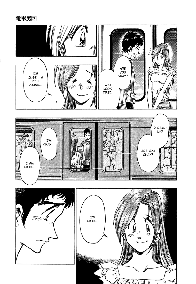 Densha Otoko - Net Hatsu, Kakueki Teisha no Love Story Chapter 11.2 page 15 - Chapter 11 v2 : Are You Ok ?