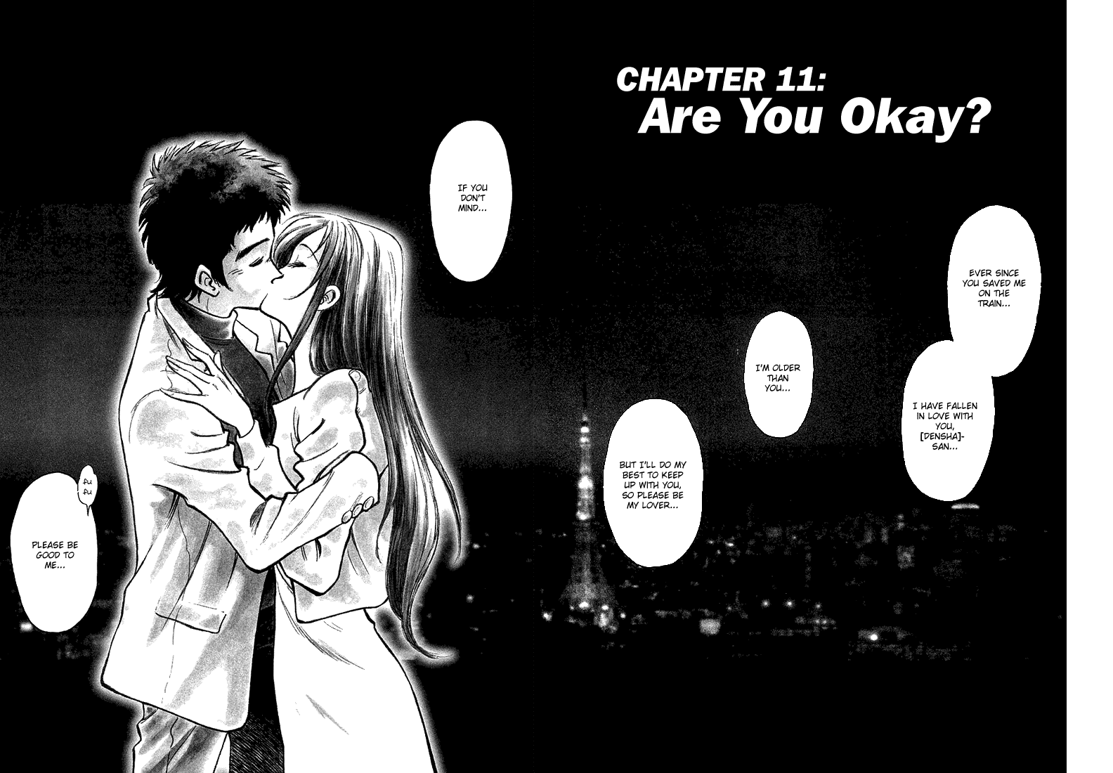 Densha Otoko - Net Hatsu, Kakueki Teisha no Love Story Chapter 11.2 page 3 - Chapter 11 v2 : Are You Ok ?