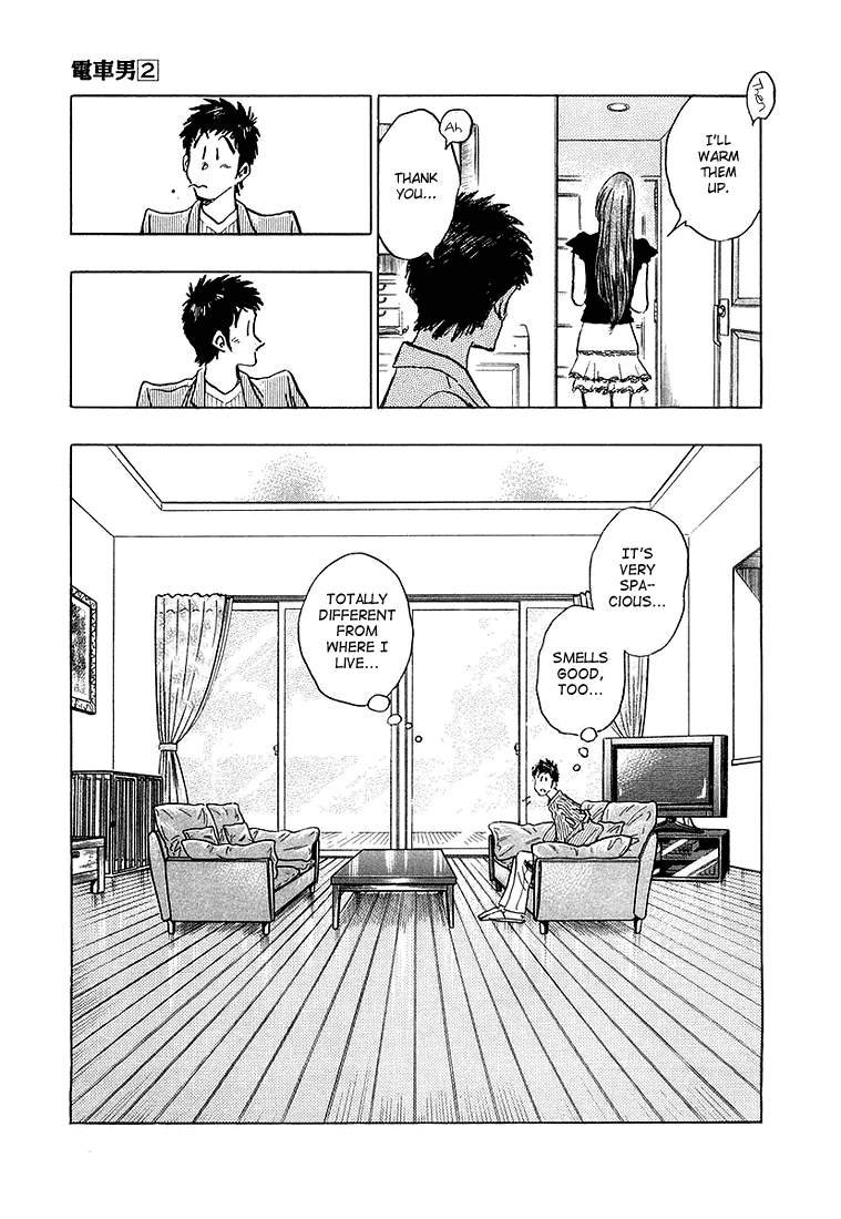 Densha Otoko - Net Hatsu, Kakueki Teisha no Love Story Chapter 13.2 page 12 - Chapter 13 v2 : I Love You...