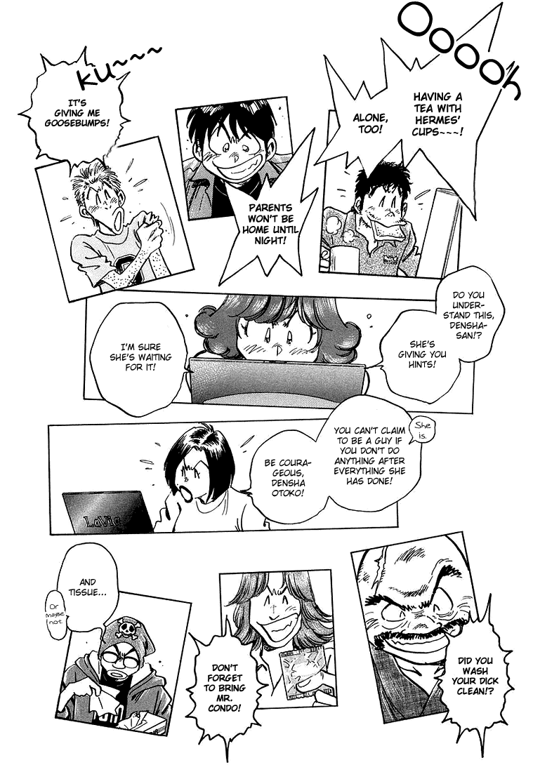 Densha Otoko - Net Hatsu, Kakueki Teisha no Love Story Chapter 13.2 page 5 - Chapter 13 v2 : I Love You...