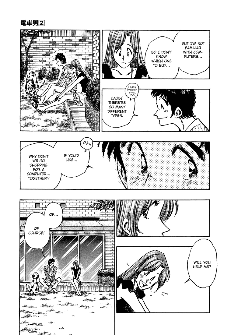 Densha Otoko - Net Hatsu, Kakueki Teisha no Love Story Chapter 14.2 page 11 - Chapter 14 v2 : Tell Me...