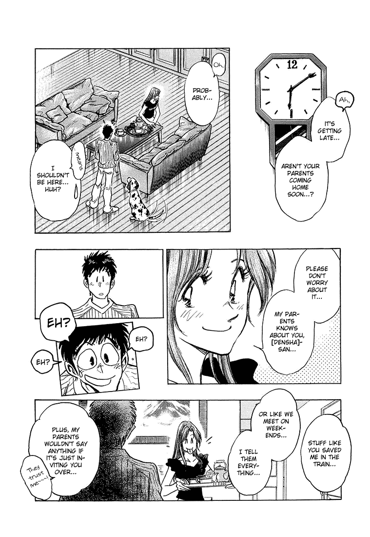 Densha Otoko - Net Hatsu, Kakueki Teisha no Love Story Chapter 14.2 page 12 - Chapter 14 v2 : Tell Me...