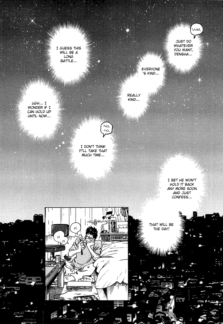 Densha Otoko - Net Hatsu, Kakueki Teisha no Love Story Chapter 15.2 page 21 - Chapter 15 v2 : Densha Otoko Gets Carried Away