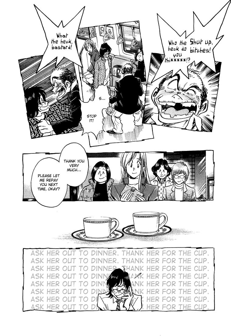 Densha Otoko - Net Hatsu, Kakueki Teisha no Love Story Chapter 15.2 page 7 - Chapter 15 v2 : Densha Otoko Gets Carried Away