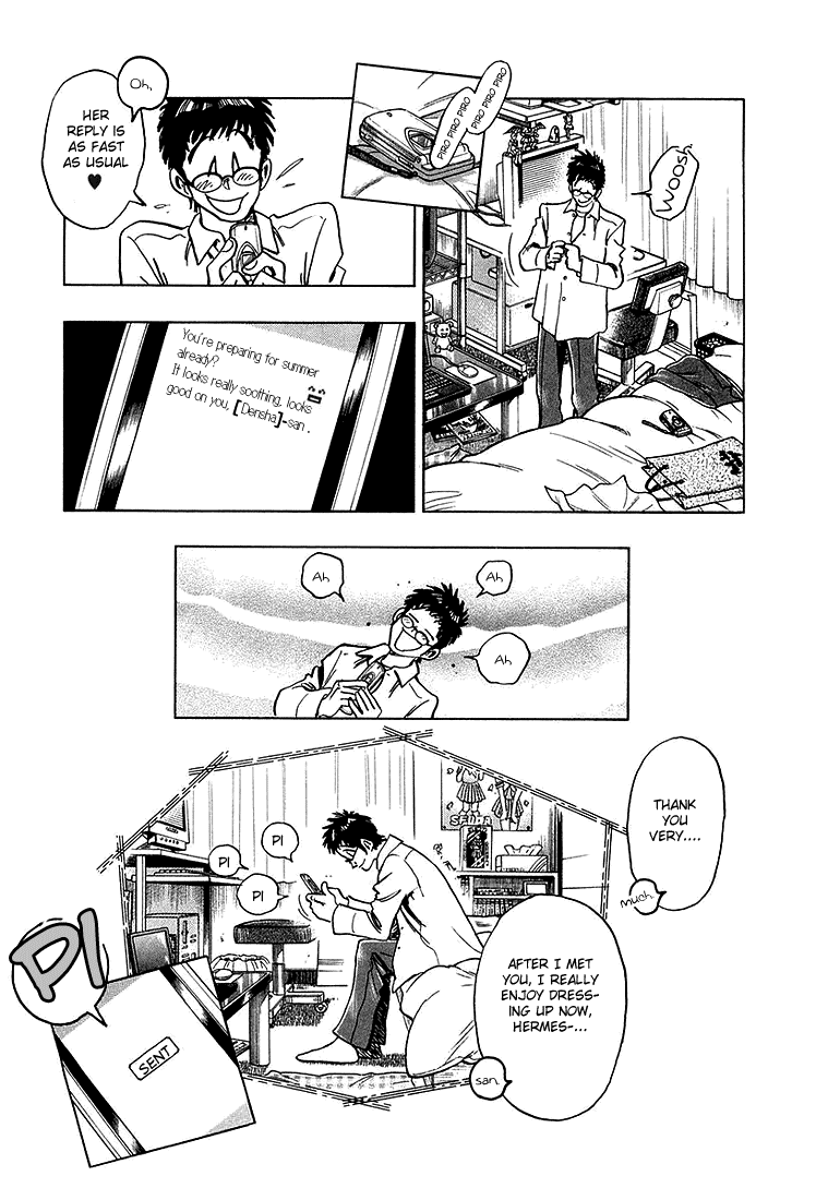Densha Otoko - Net Hatsu, Kakueki Teisha no Love Story Chapter 16.2 page 14 - Chapter 16 v2 : I've Said It...