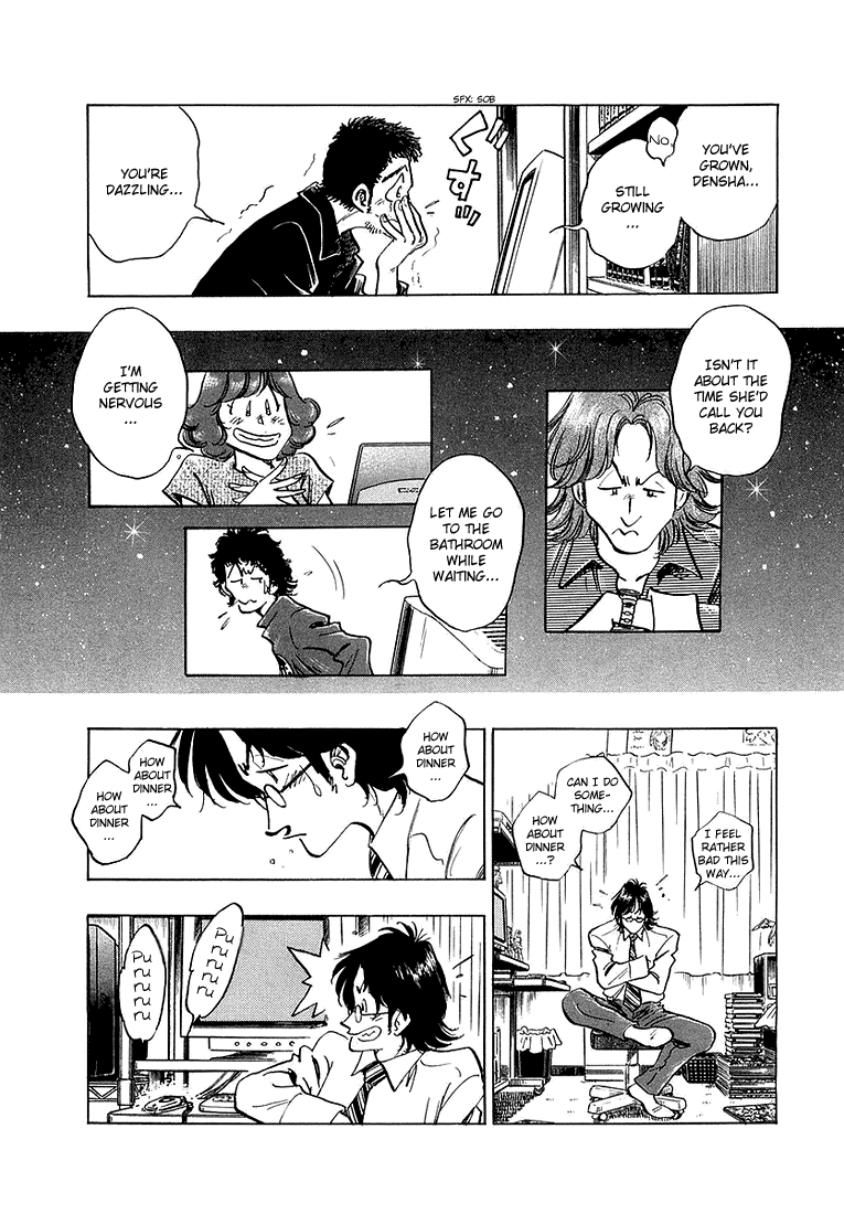 Densha Otoko - Net Hatsu, Kakueki Teisha no Love Story Chapter 3.2 page 18 - Chapter 3 v2 : Step Forward, Densha Otoko