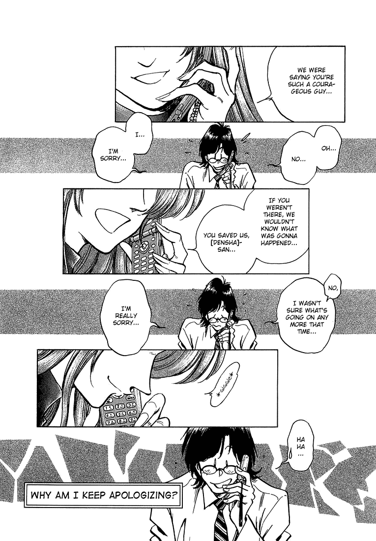 Densha Otoko - Net Hatsu, Kakueki Teisha no Love Story Chapter 3.2 page 8 - Chapter 3 v2 : Step Forward, Densha Otoko