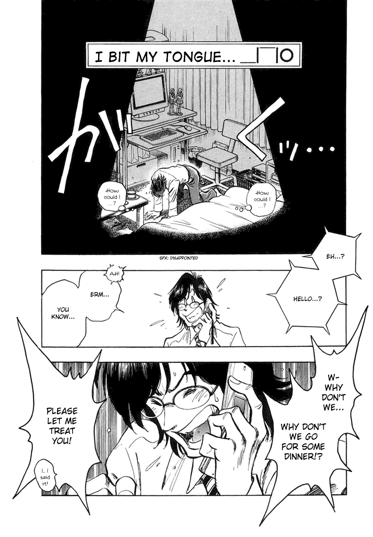 Densha Otoko - Net Hatsu, Kakueki Teisha no Love Story Chapter 4.2 page 11 - Chapter 4 v2 : Can't Take It Any More...