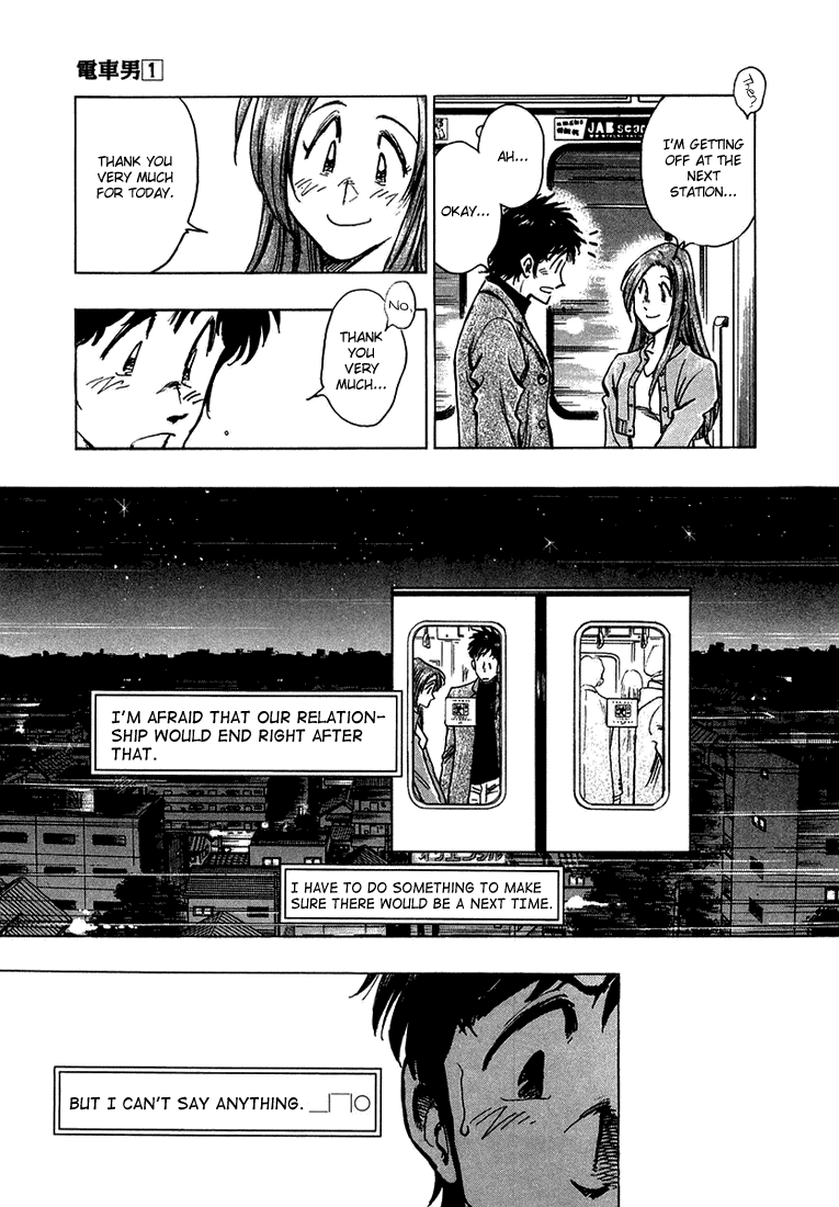 Densha Otoko - Net Hatsu, Kakueki Teisha no Love Story Chapter 7.2 page 10 - Chapter 7 v2 : Can We End This ?