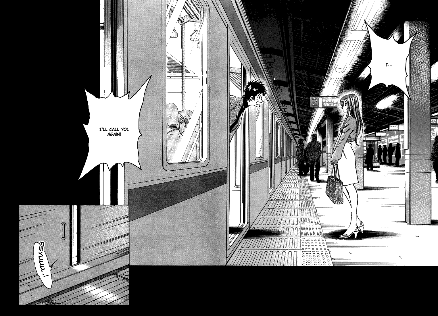 Densha Otoko - Net Hatsu, Kakueki Teisha no Love Story Chapter 7.2 page 13 - Chapter 7 v2 : Can We End This ?