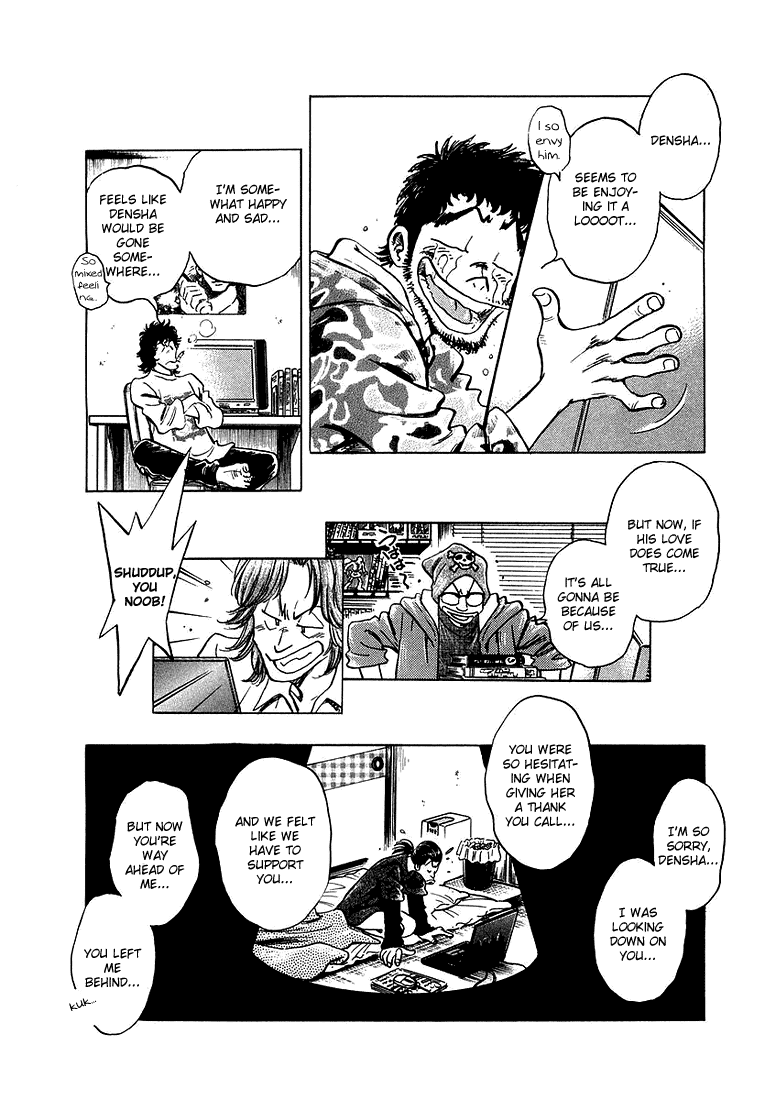 Densha Otoko - Net Hatsu, Kakueki Teisha no Love Story Chapter 9.2 page 11 - Chapter 9 v2 : Do You Love Her ?