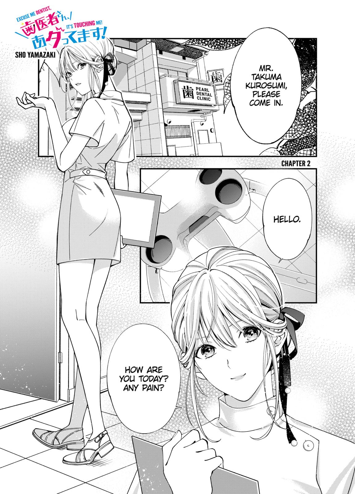 Dentist-San, Your Boobs Are Touching Me! Chapter 2 page 1 - Chapter 2