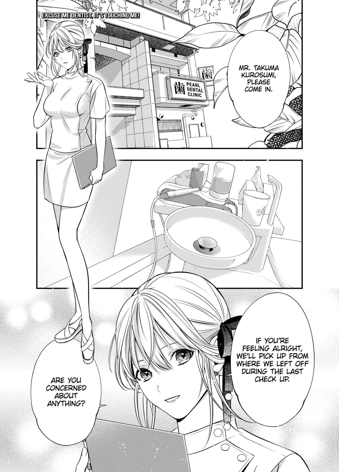 Dentist-San, Your Boobs Are Touching Me! Chapter 3 page 1 - Chapter 3