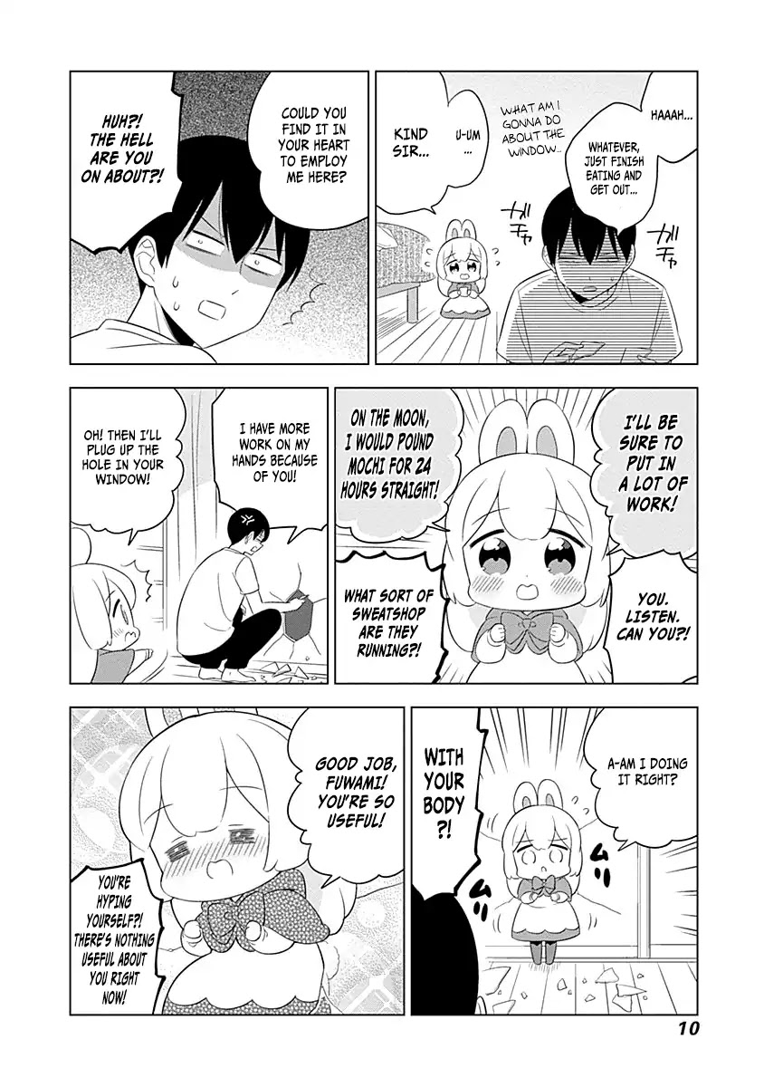 Department of Corporate Slave Rabbits Chapter 1 page 11 - Chapter 1: Fuwami Descends from the Moon