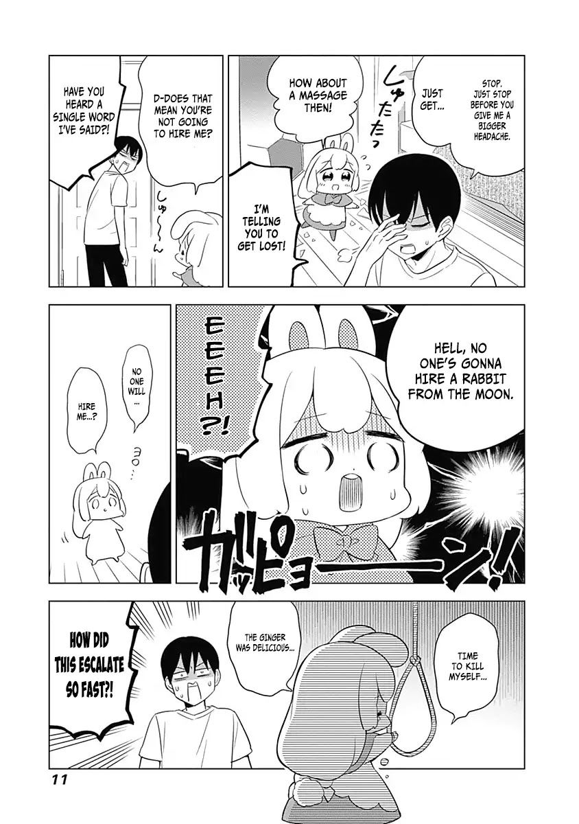 Department of Corporate Slave Rabbits Chapter 1 page 12 - Chapter 1: Fuwami Descends from the Moon