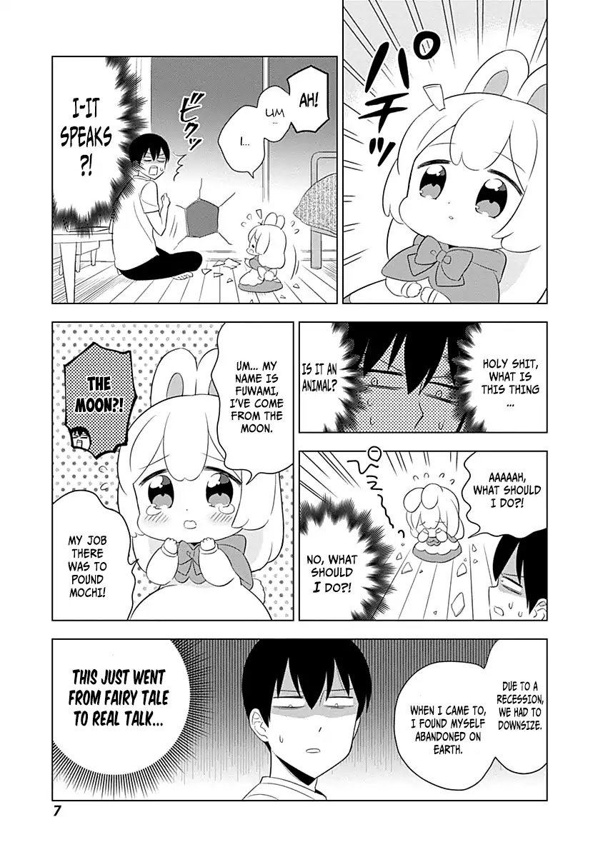 Department of Corporate Slave Rabbits Chapter 1 page 8 - Chapter 1: Fuwami Descends from the Moon