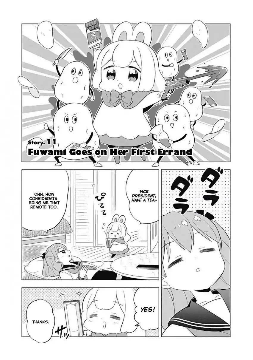 Department of Corporate Slave Rabbits Chapter 11 page 1 - Chapter 11: Fuwami Goes on Her First Errand