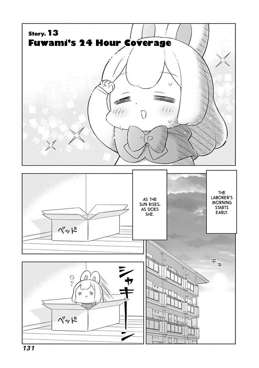 Department of Corporate Slave Rabbits Chapter 13 page 1 - Chapter 13: Fuwami's 24 Hour Coverage