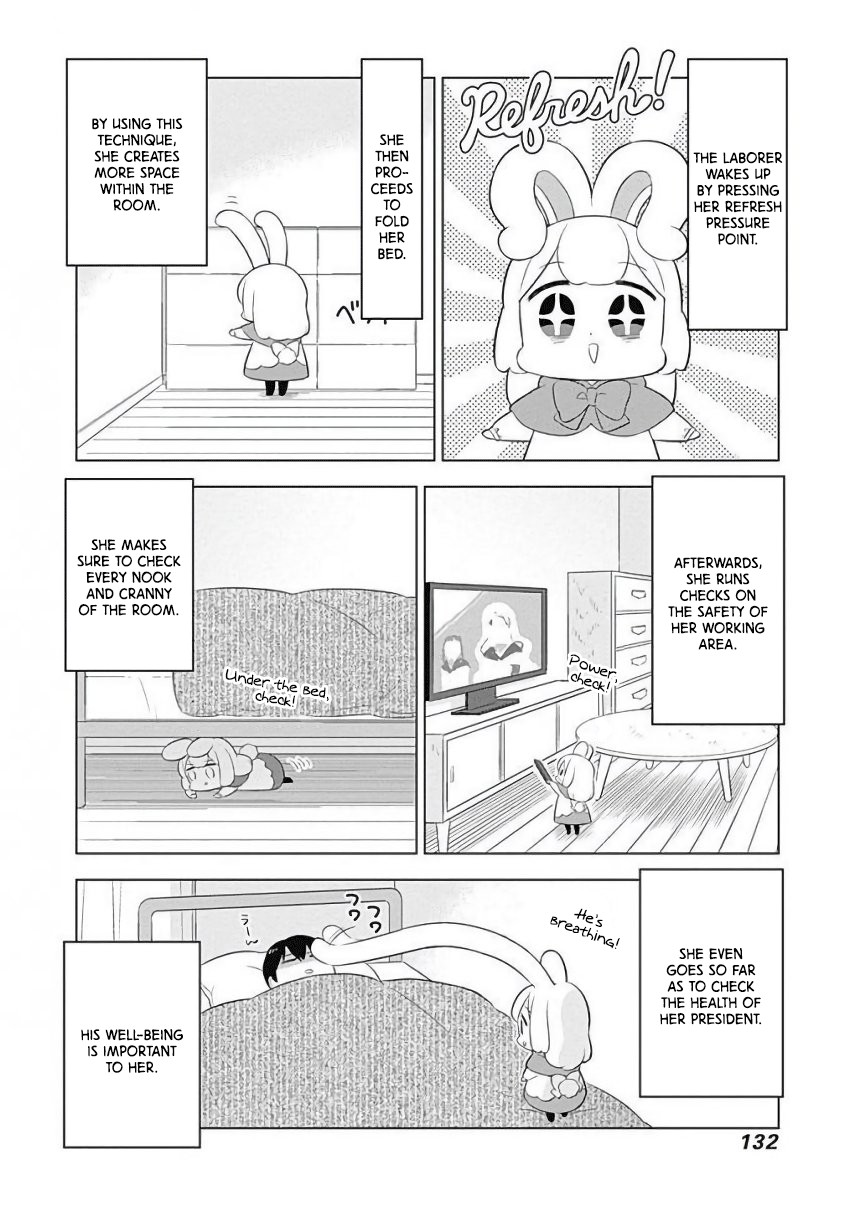 Department of Corporate Slave Rabbits Chapter 13 page 2 - Chapter 13: Fuwami's 24 Hour Coverage