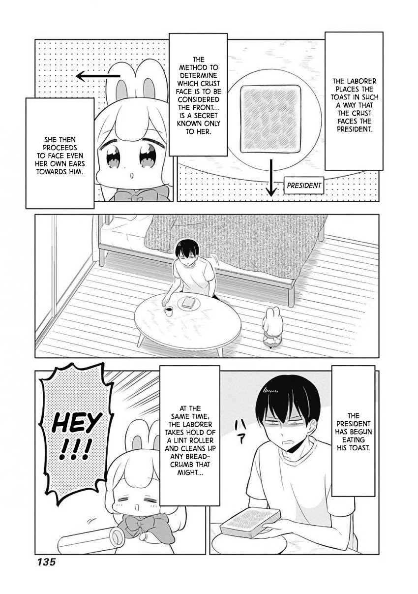 Department of Corporate Slave Rabbits Chapter 13 page 5 - Chapter 13: Fuwami's 24 Hour Coverage