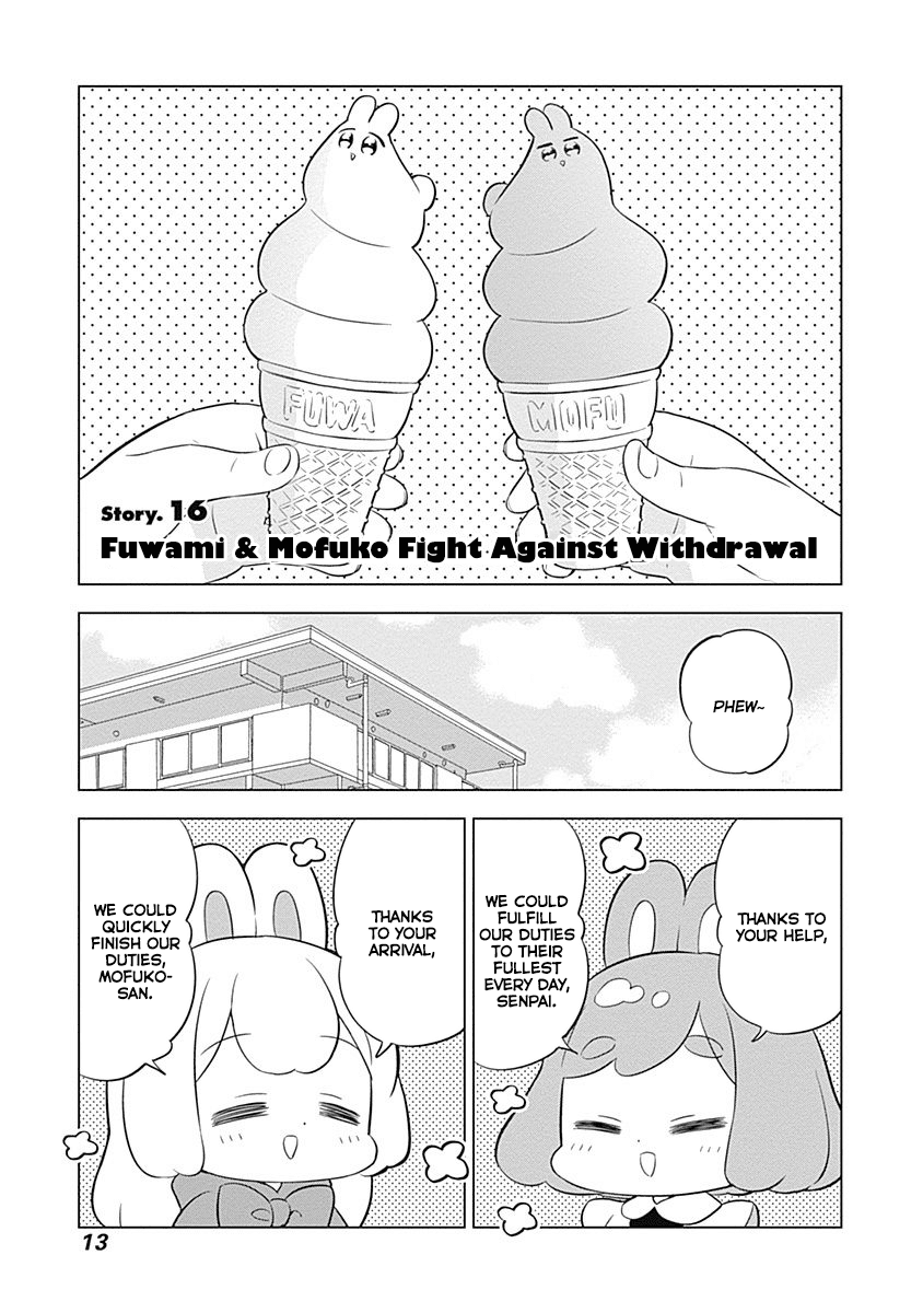 Department of Corporate Slave Rabbits Chapter 16 page 1 - Chapter 16: Fuwami & Mofuko Fight Against Withdrawal
