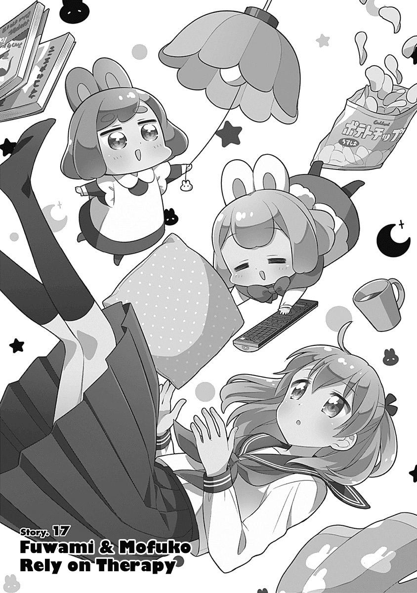 Department of Corporate Slave Rabbits Chapter 17 page 1 - Chapter 17: Fuwami & Mofuko Rely on Therapy