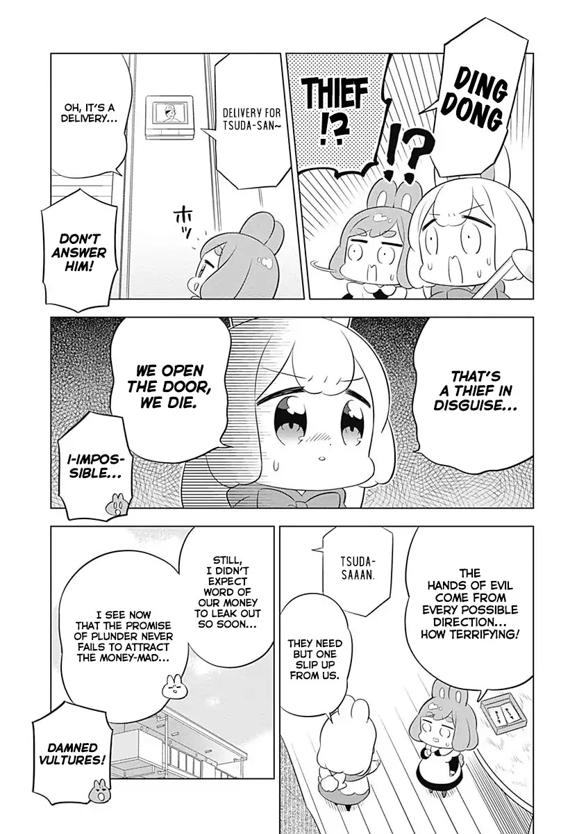 Department of Corporate Slave Rabbits Chapter 19 page 7 - Chapter 19: Fuwami & Mofuko Are Driven Mad by Money