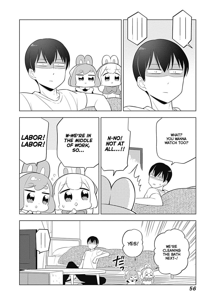 Department of Corporate Slave Rabbits Chapter 20 page 2 - Chapter 20: Fuwami & Mofuko Learn from a Movie