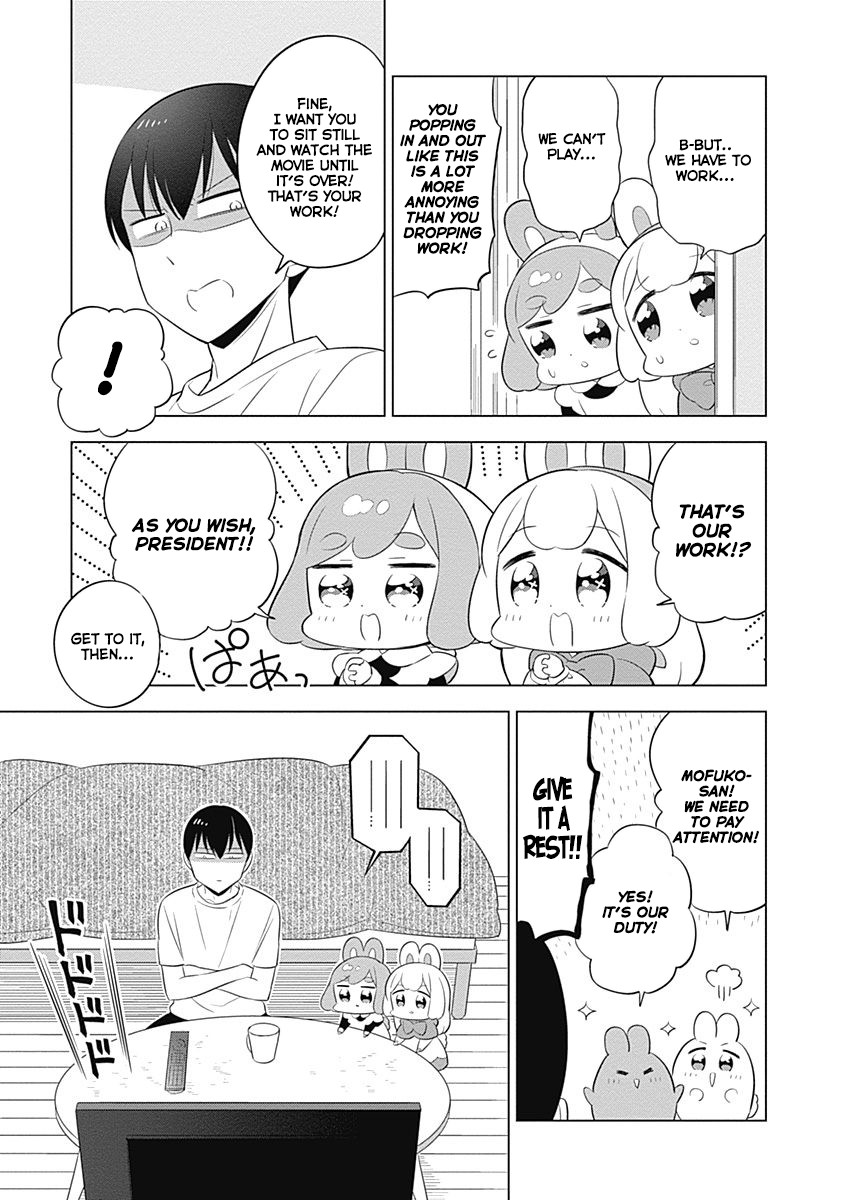 Department of Corporate Slave Rabbits Chapter 20 page 5 - Chapter 20: Fuwami & Mofuko Learn from a Movie
