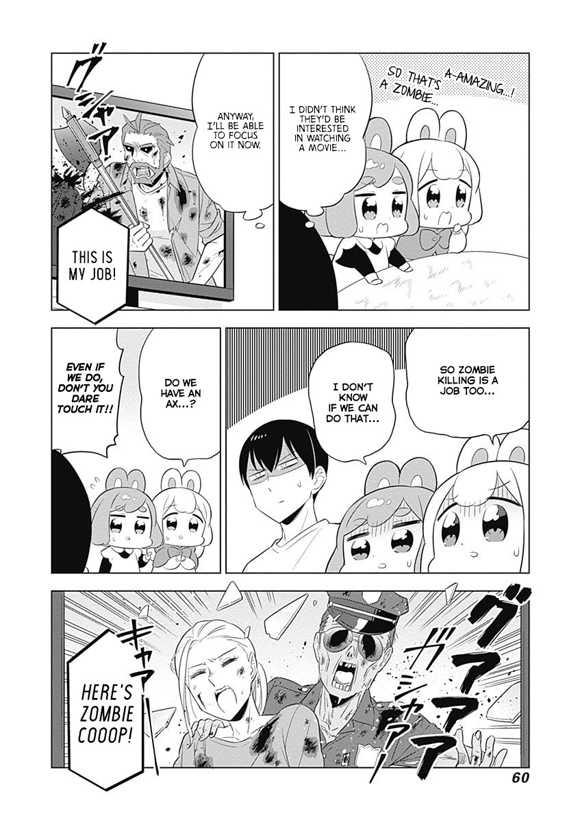 Department of Corporate Slave Rabbits Chapter 20 page 6 - Chapter 20: Fuwami & Mofuko Learn from a Movie
