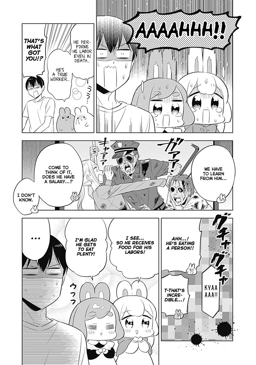 Department of Corporate Slave Rabbits Chapter 20 page 7 - Chapter 20: Fuwami & Mofuko Learn from a Movie