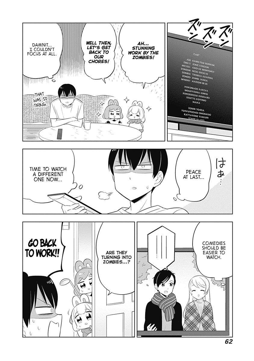 Department of Corporate Slave Rabbits Chapter 20 page 8 - Chapter 20: Fuwami & Mofuko Learn from a Movie