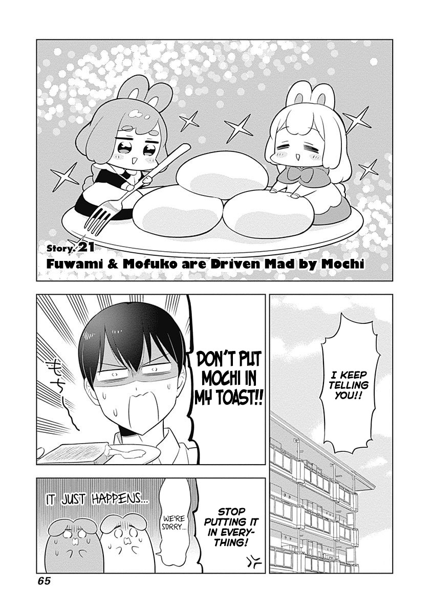 Department of Corporate Slave Rabbits Chapter 21 page 1 - Chapter 21: Fuwami & Mofuko are Driven Mad by Mochi