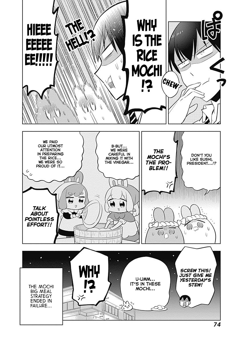 Department of Corporate Slave Rabbits Chapter 21 page 10 - Chapter 21: Fuwami & Mofuko are Driven Mad by Mochi