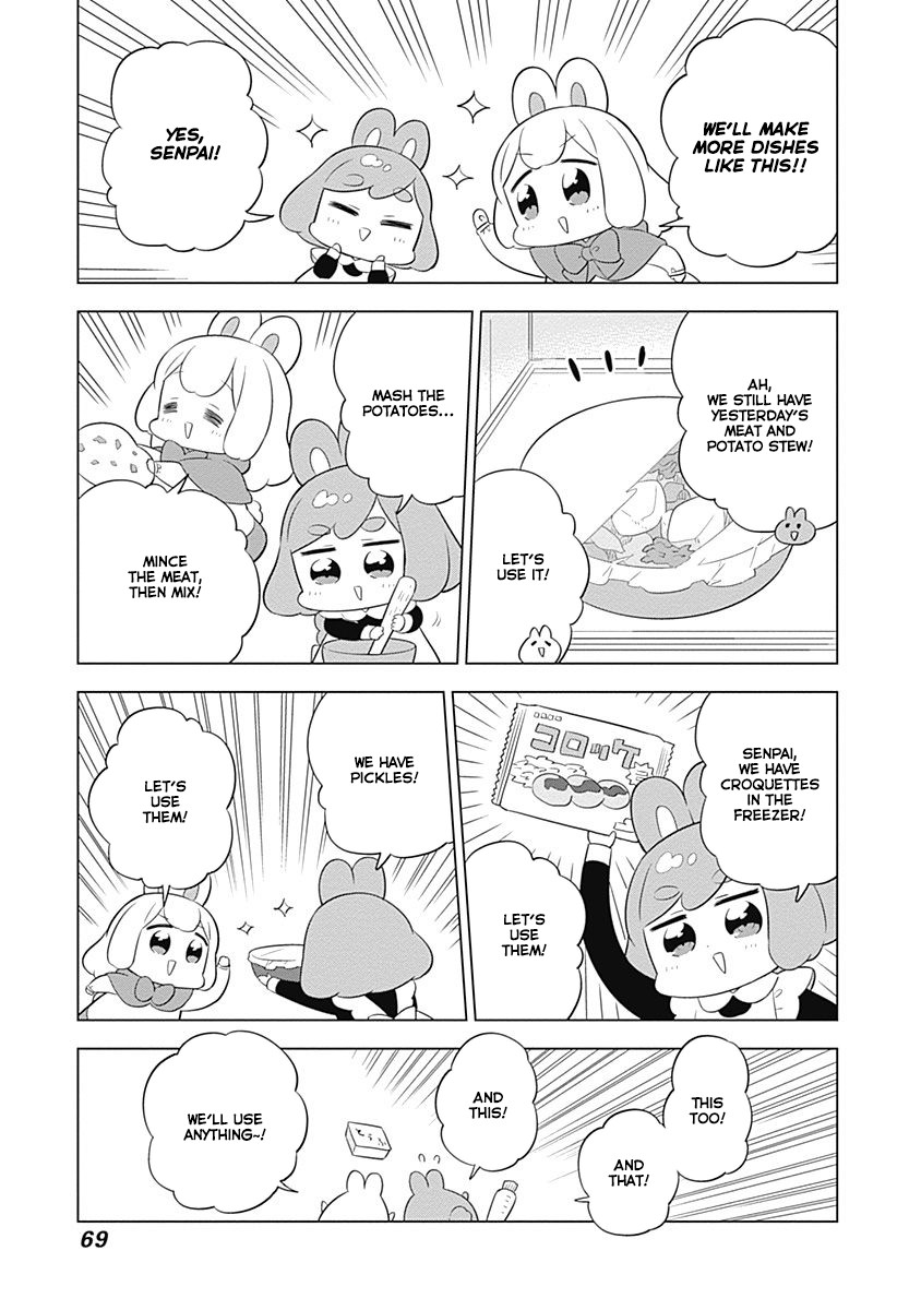 Department of Corporate Slave Rabbits Chapter 21 page 5 - Chapter 21: Fuwami & Mofuko are Driven Mad by Mochi