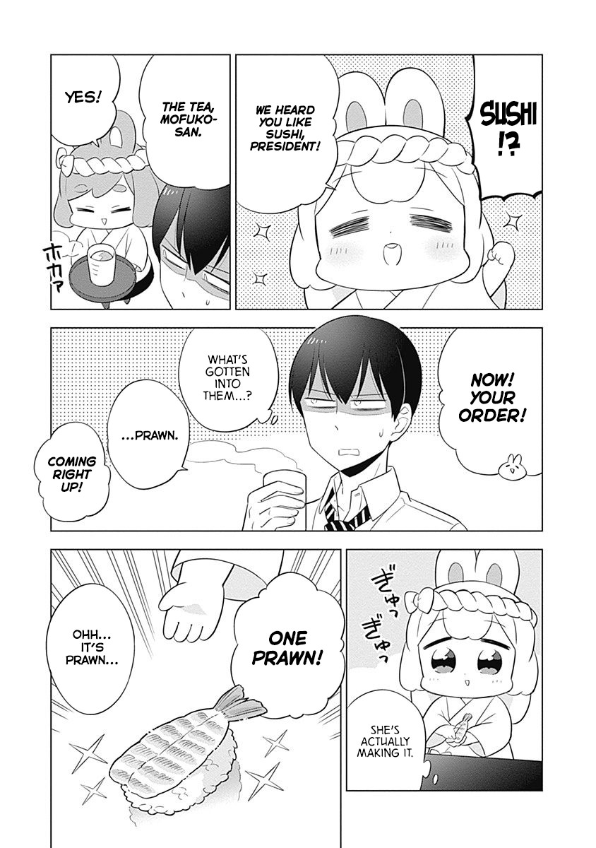 Department of Corporate Slave Rabbits Chapter 21 page 9 - Chapter 21: Fuwami & Mofuko are Driven Mad by Mochi