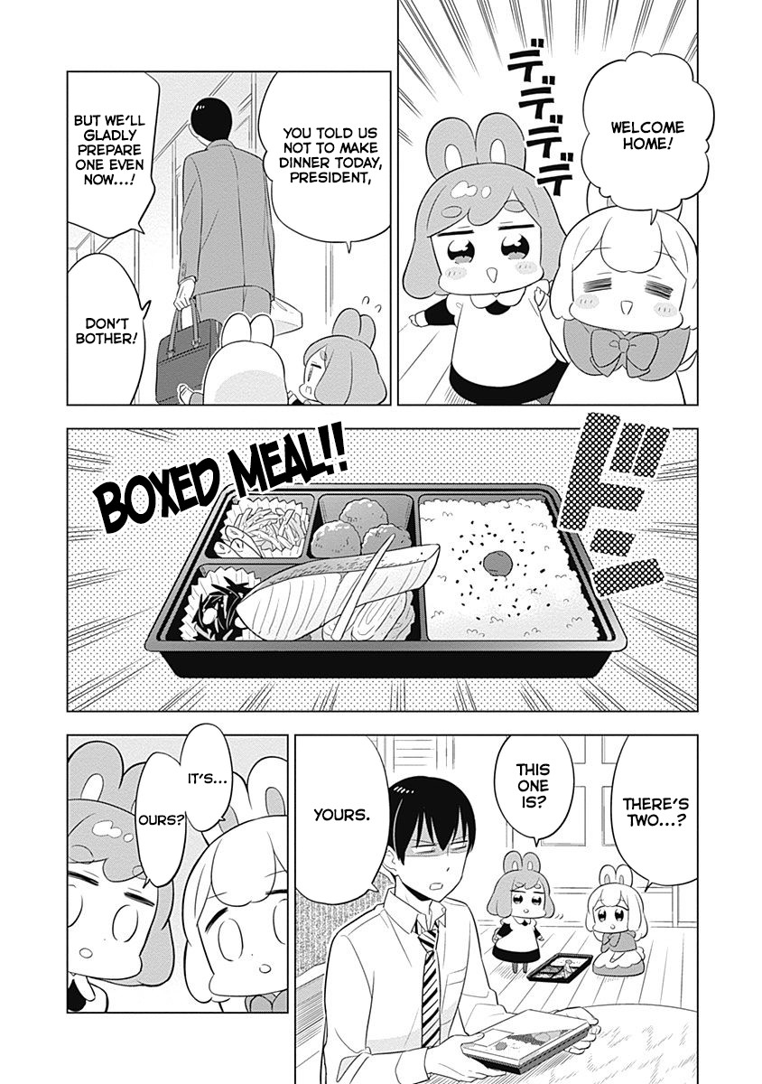 Department of Corporate Slave Rabbits Chapter 22 page 2 - Chapter 22: Shinjirou Fights Against Mochi