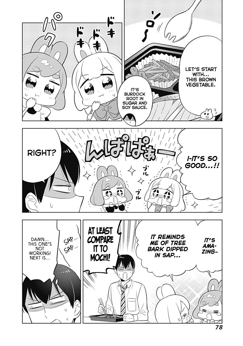 Department of Corporate Slave Rabbits Chapter 22 page 4 - Chapter 22: Shinjirou Fights Against Mochi