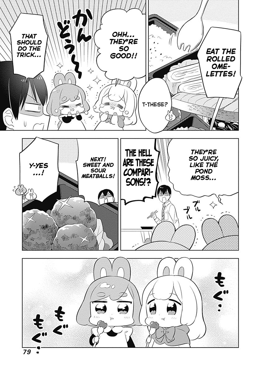 Department of Corporate Slave Rabbits Chapter 22 page 5 - Chapter 22: Shinjirou Fights Against Mochi
