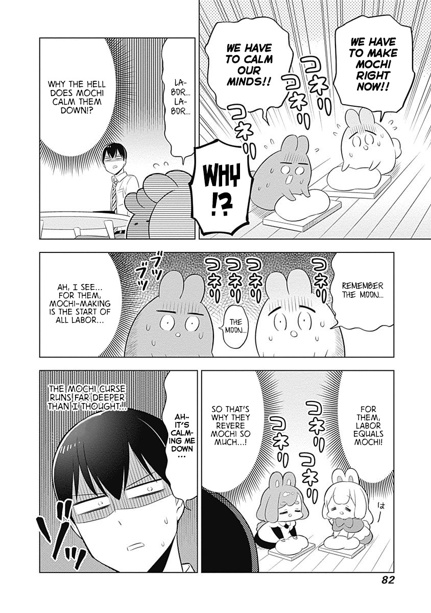 Department of Corporate Slave Rabbits Chapter 22 page 8 - Chapter 22: Shinjirou Fights Against Mochi
