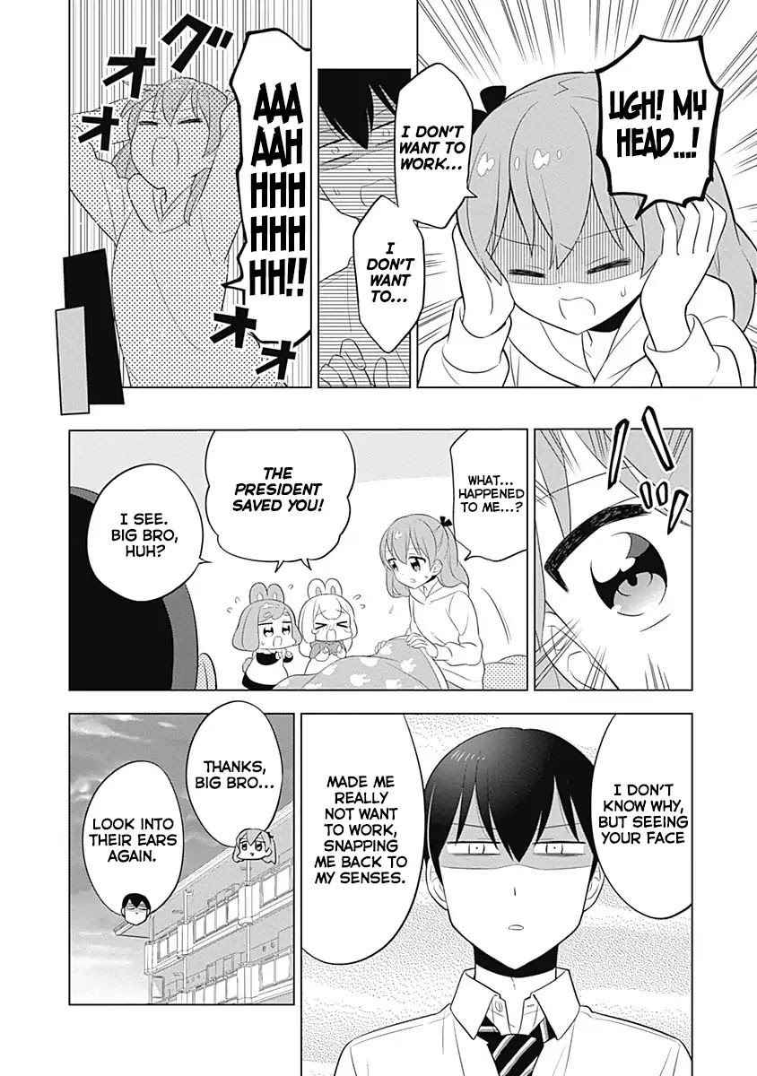 Department of Corporate Slave Rabbits Chapter 23 page 10 - Chapter 23: Makoto Came, Makoto Saw, Makoto Stood