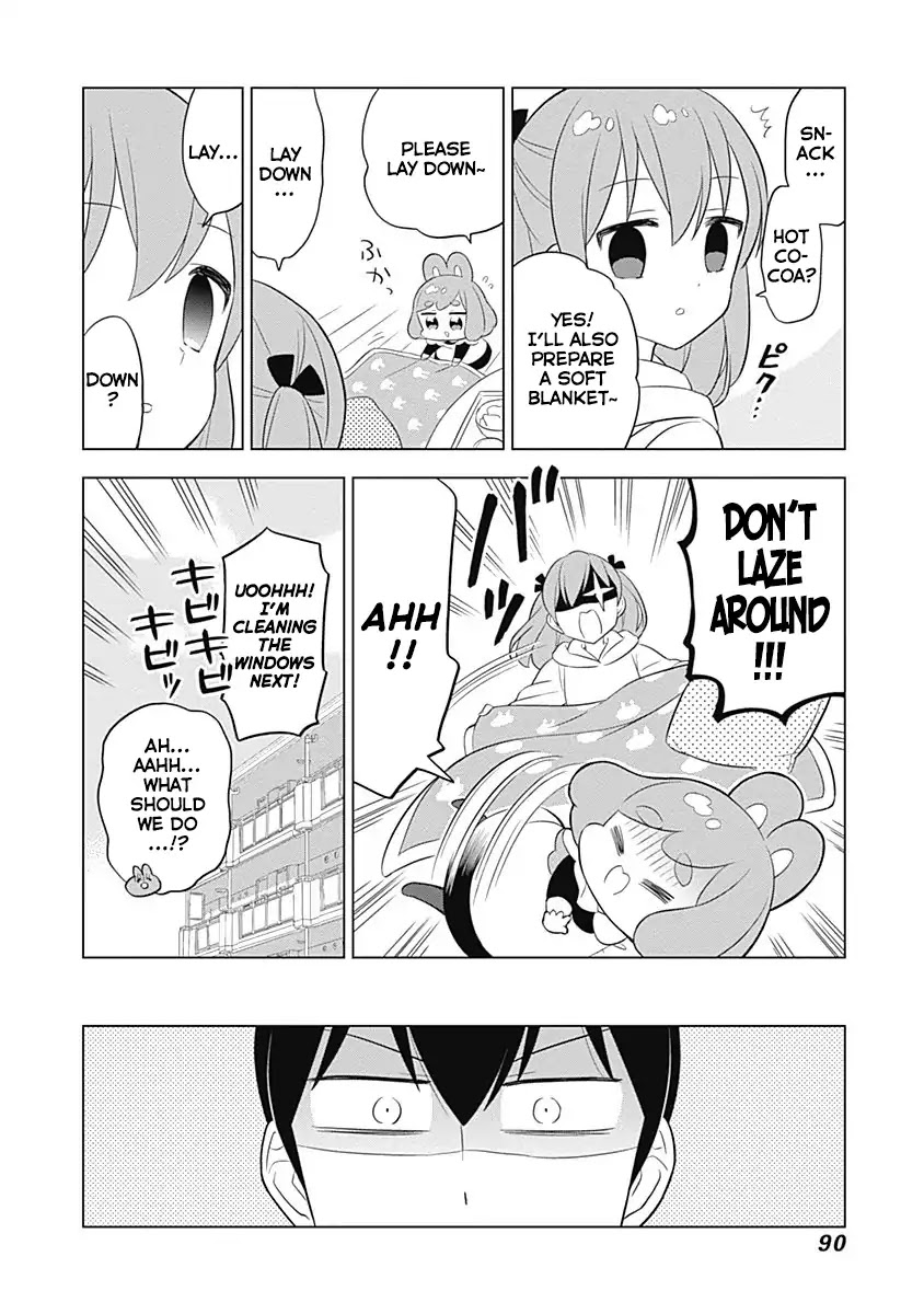 Department of Corporate Slave Rabbits Chapter 23 page 6 - Chapter 23: Makoto Came, Makoto Saw, Makoto Stood