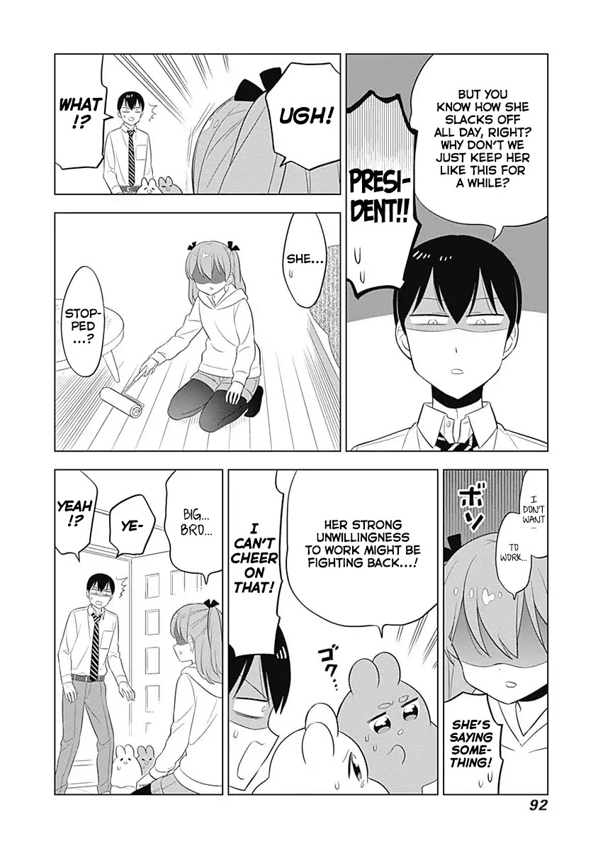 Department of Corporate Slave Rabbits Chapter 23 page 8 - Chapter 23: Makoto Came, Makoto Saw, Makoto Stood