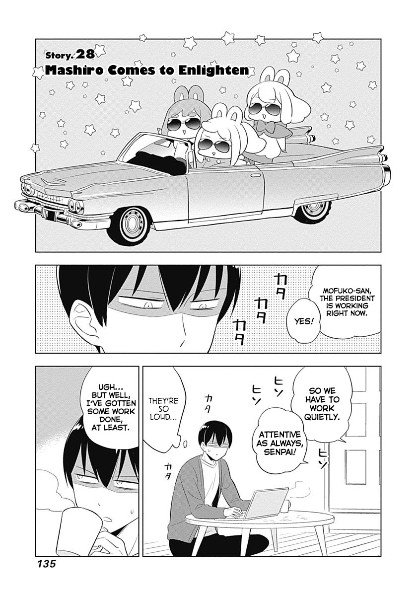Department of Corporate Slave Rabbits Chapter 28 page 1 - Chapter 28: Mashiro Comes to Enlighten