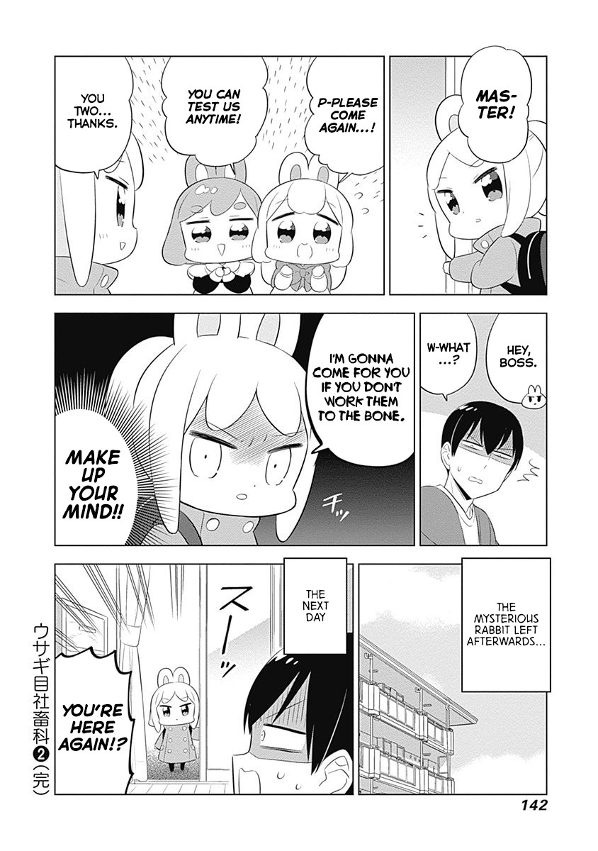 Department of Corporate Slave Rabbits Chapter 28 page 8 - Chapter 28: Mashiro Comes to Enlighten