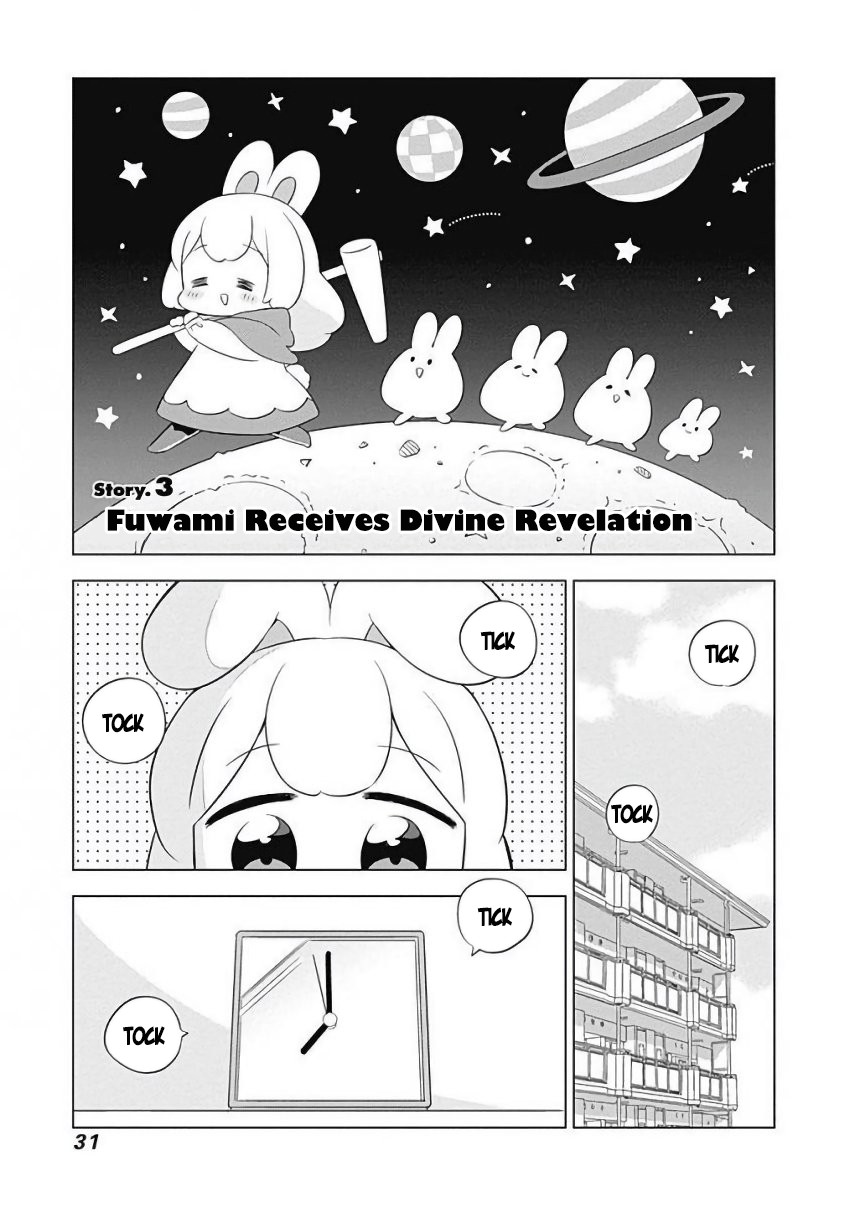Department of Corporate Slave Rabbits Chapter 3 page 1 - Chapter 3: Fuwami Receives Divine Revelation