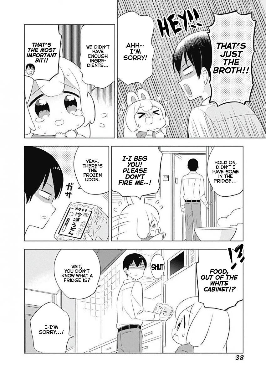 Department of Corporate Slave Rabbits Chapter 3 page 8 - Chapter 3: Fuwami Receives Divine Revelation